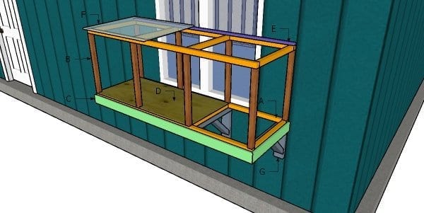 Window catio cheap plans