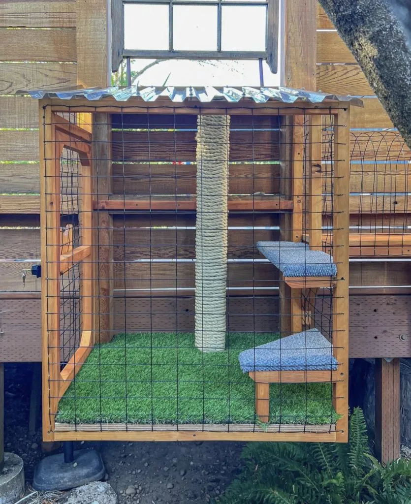 Catio outdoor best sale cat enclosure