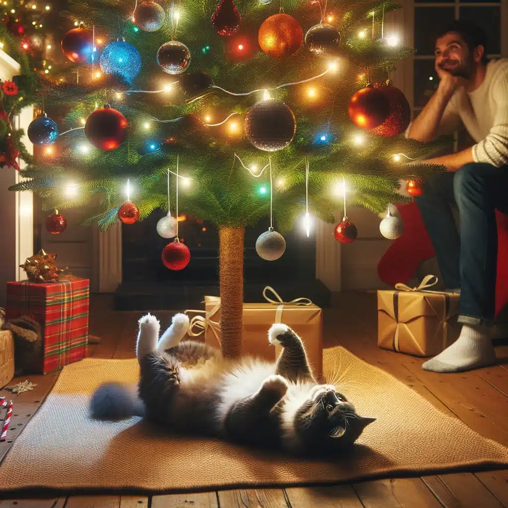 22 Christmas Tree Alternatives For Cat Lovers In 2024 • Kritter Kommunity